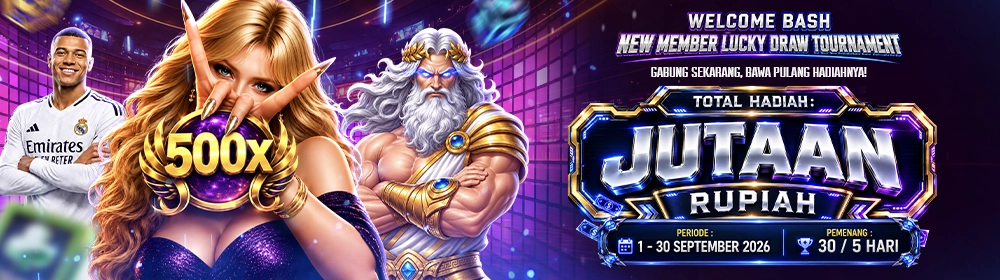 Welcome Bash New Member Lucky Draw Tournament 