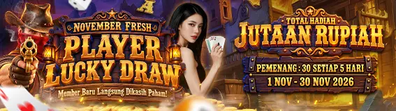 November Fresh Player Luckydraw
