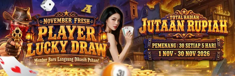November Fresh Player Luckydraw
