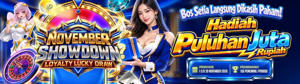 November Showdown Loyalty Luckydraw