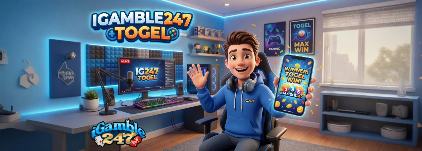 Igamble247 Bandar Togel, SLot Online, Live Casino Terbaik