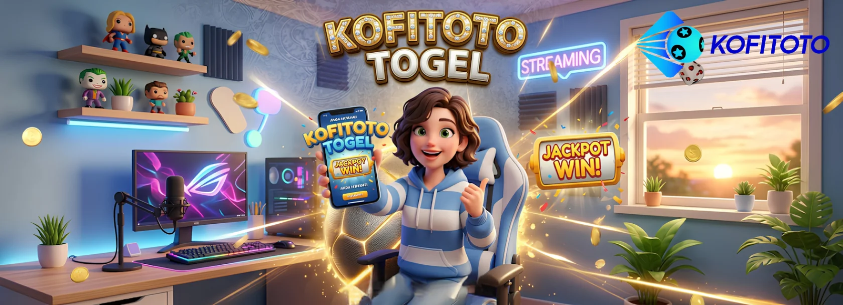 Kofitoto Bandar Togel, SLot Online, Live Casino Terbaik