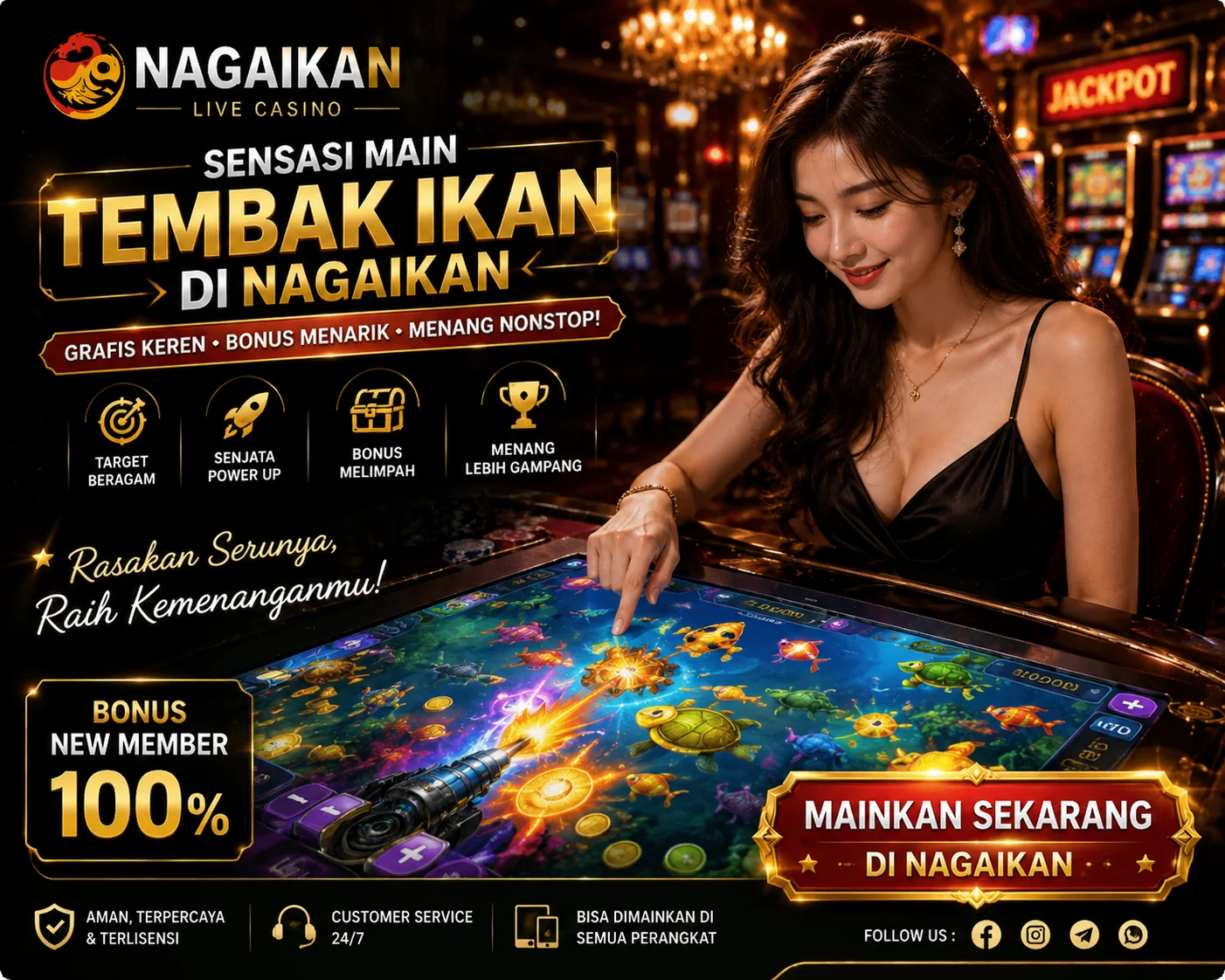 Nagaikan Tembak Ikan: Seru, Simpel, dan Banyak Pilihan Provider