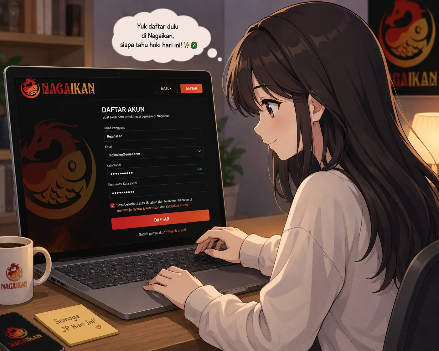 Nagaikan Daftar : Jadilah Salah Satu Pemenang!