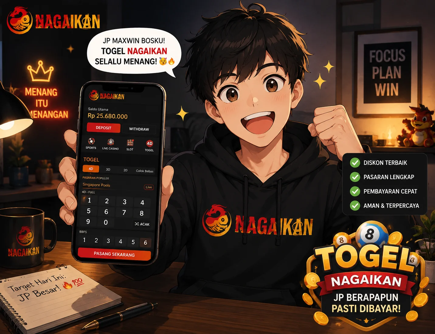 Nagaikan Togel: Informasi Permainan dan Daftar Pasaran Terlengkap
