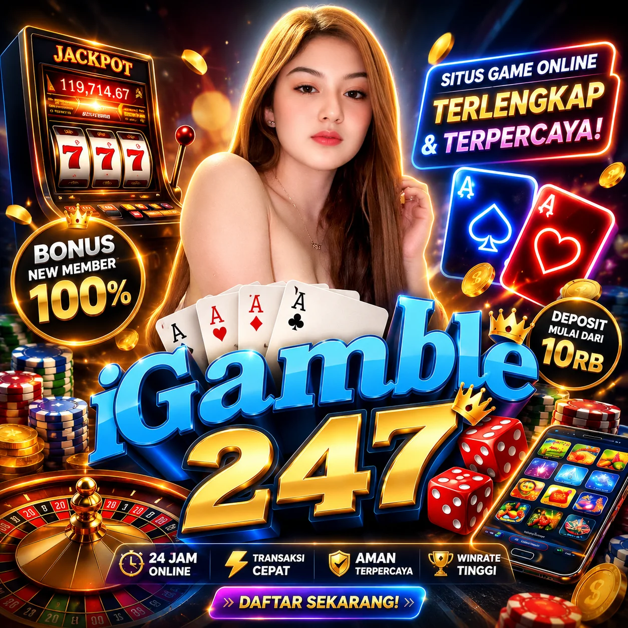 Igamble247 : Link Agen Judi Live Casino Online Terpercaya Se-Indonesia